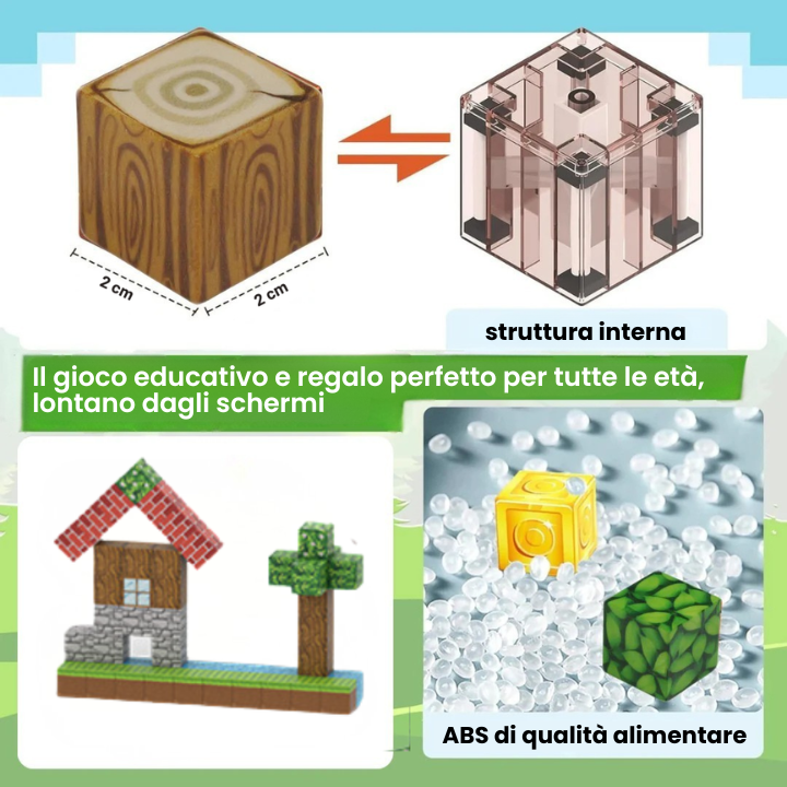 Imaginablocs™ - Blocchi magnetici da costruzione