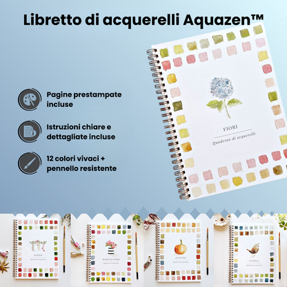 Aquazen™ kit completo per acquerello
