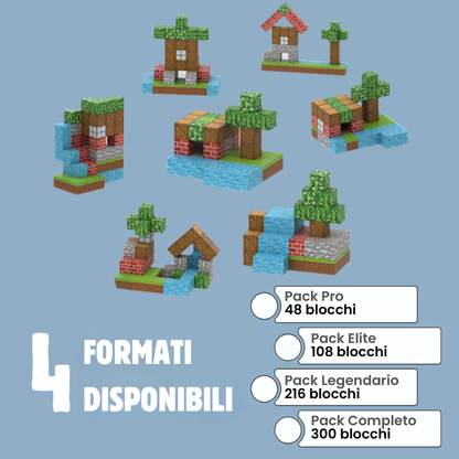 Imaginablocs™ - Blocchi magnetici da costruzione