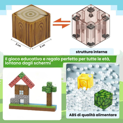 Imaginablocs™ - Blocchi magnetici da costruzione