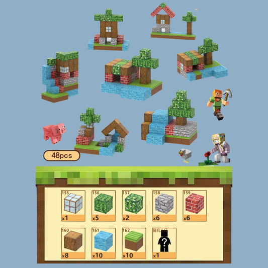 Imaginablocs™ - Blocchi magnetici da costruzione